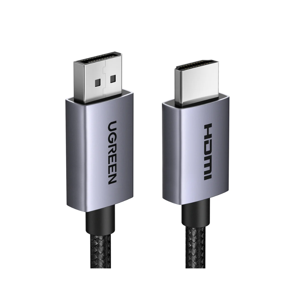 UGreen DisplayPort to HDMI 4K Cable 1M - 35840 UGreen DisplayPort to HDMI 4K Cable 1M - 35840